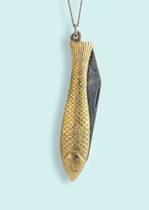 FISH KNIFE NECKLACE