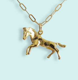 WILD HORSES NECKLACE