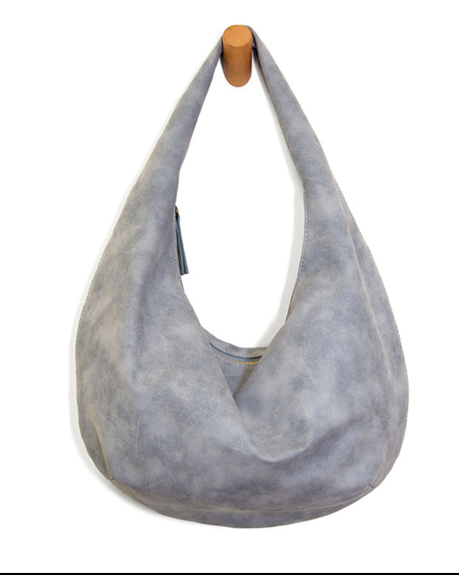 Bianca Soft Crescent Shoulder Bag