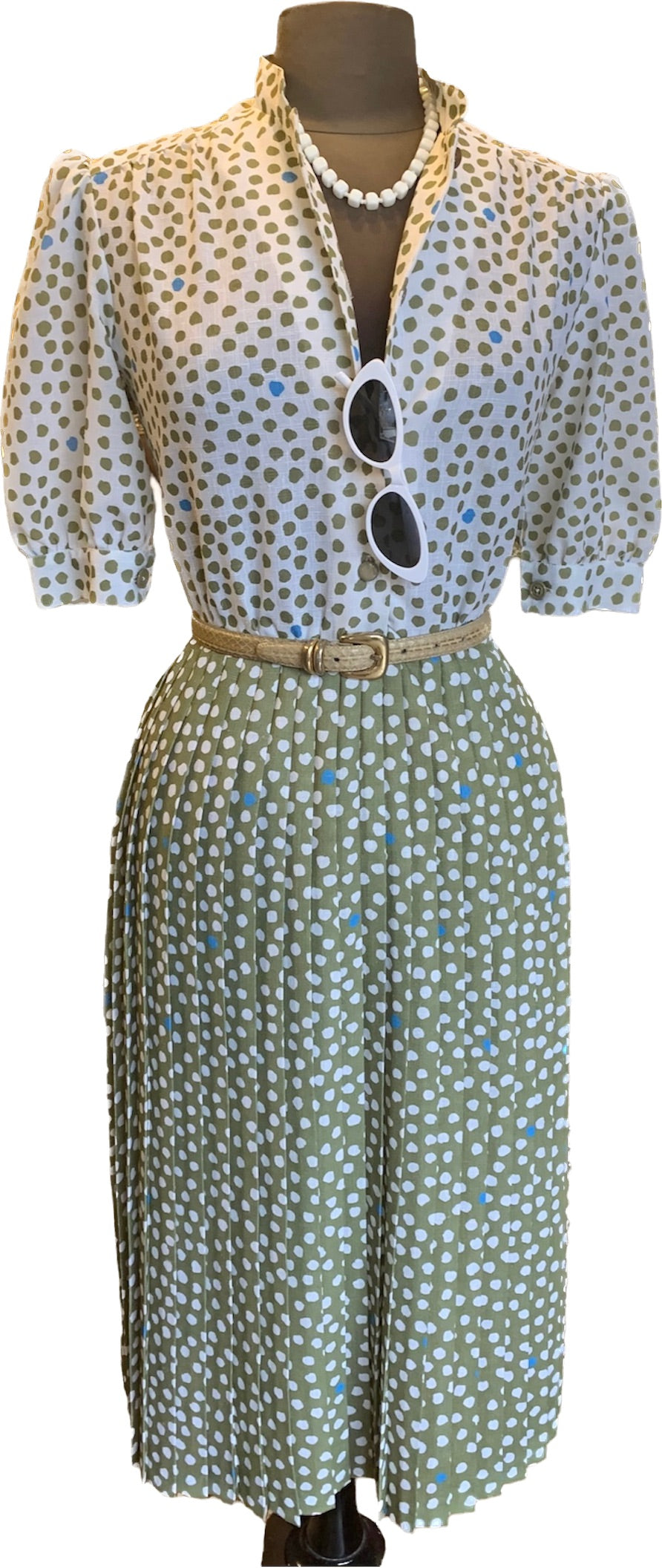 1950s Polka Dot Dress