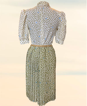 1950s Polka Dot Dress