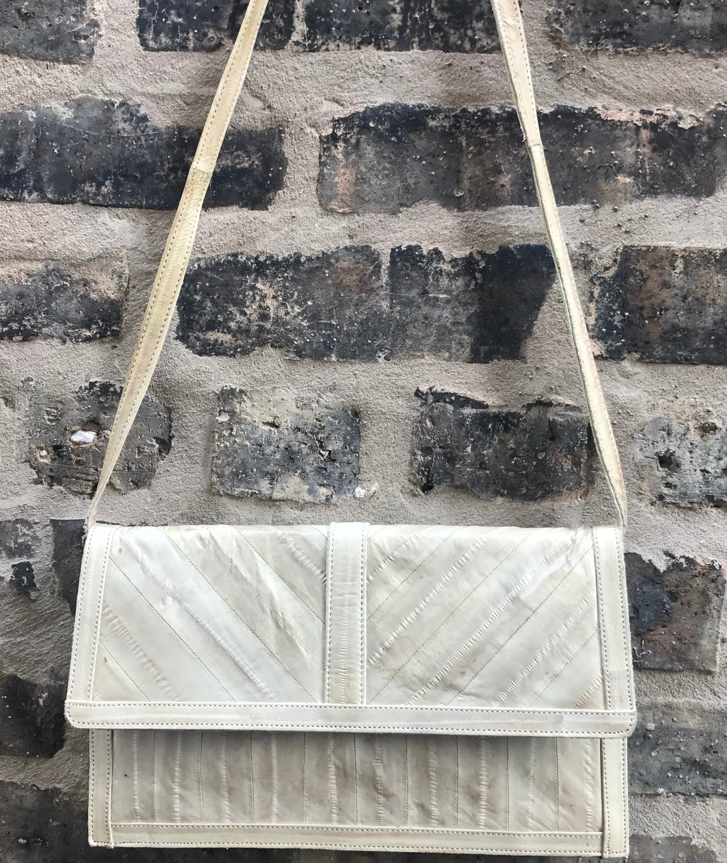 80s Eel Skin handbag