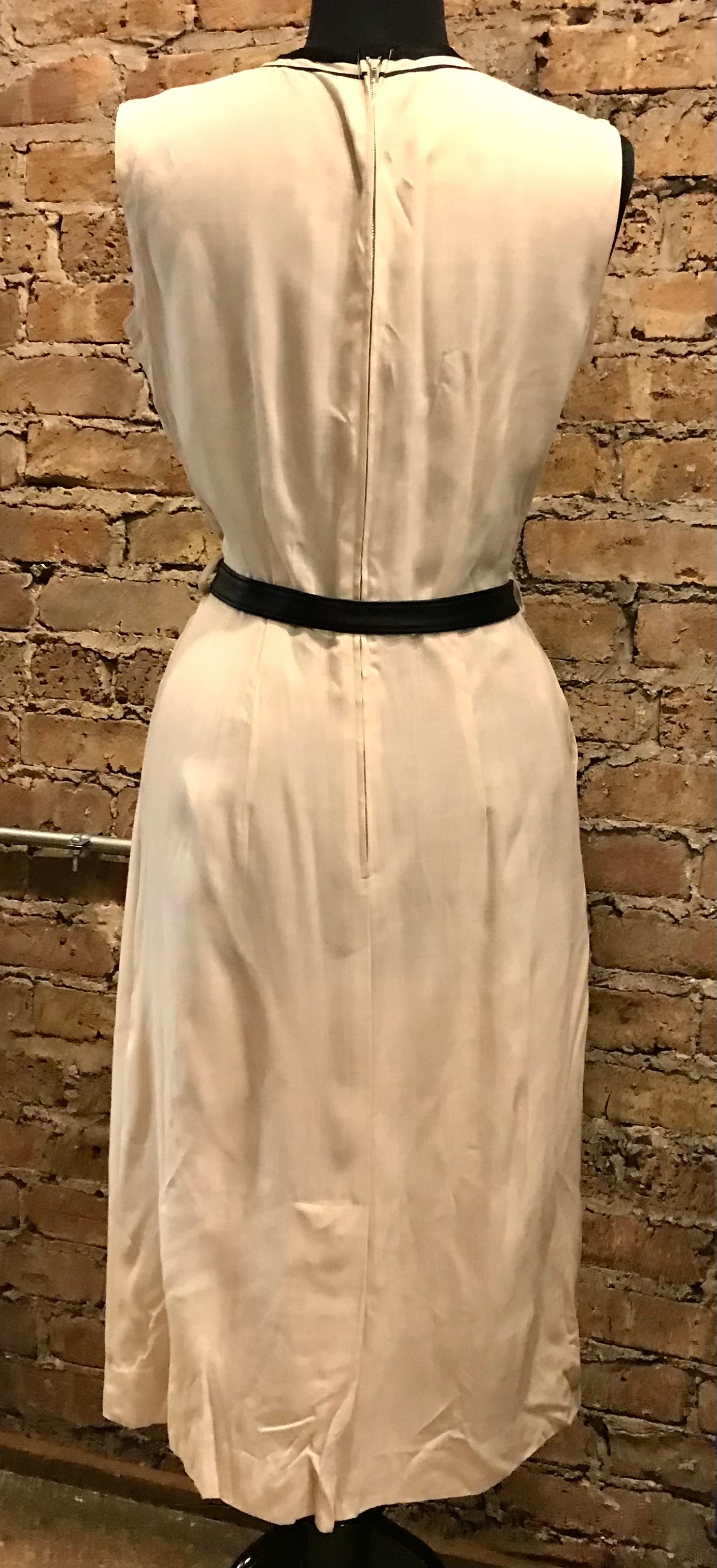 60s  Off White Dress