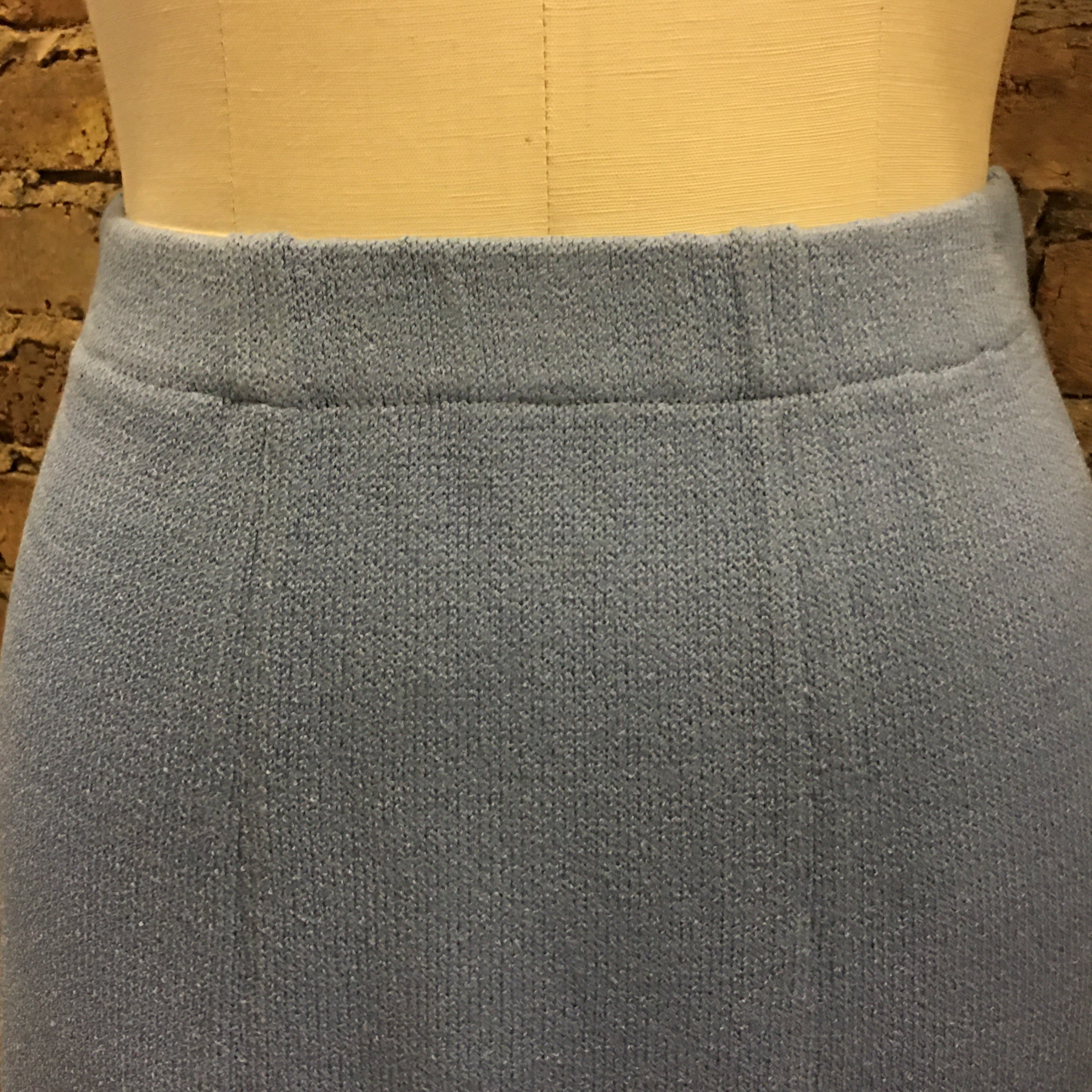 Vintage St John by Marie Gray Light Blue Skirt