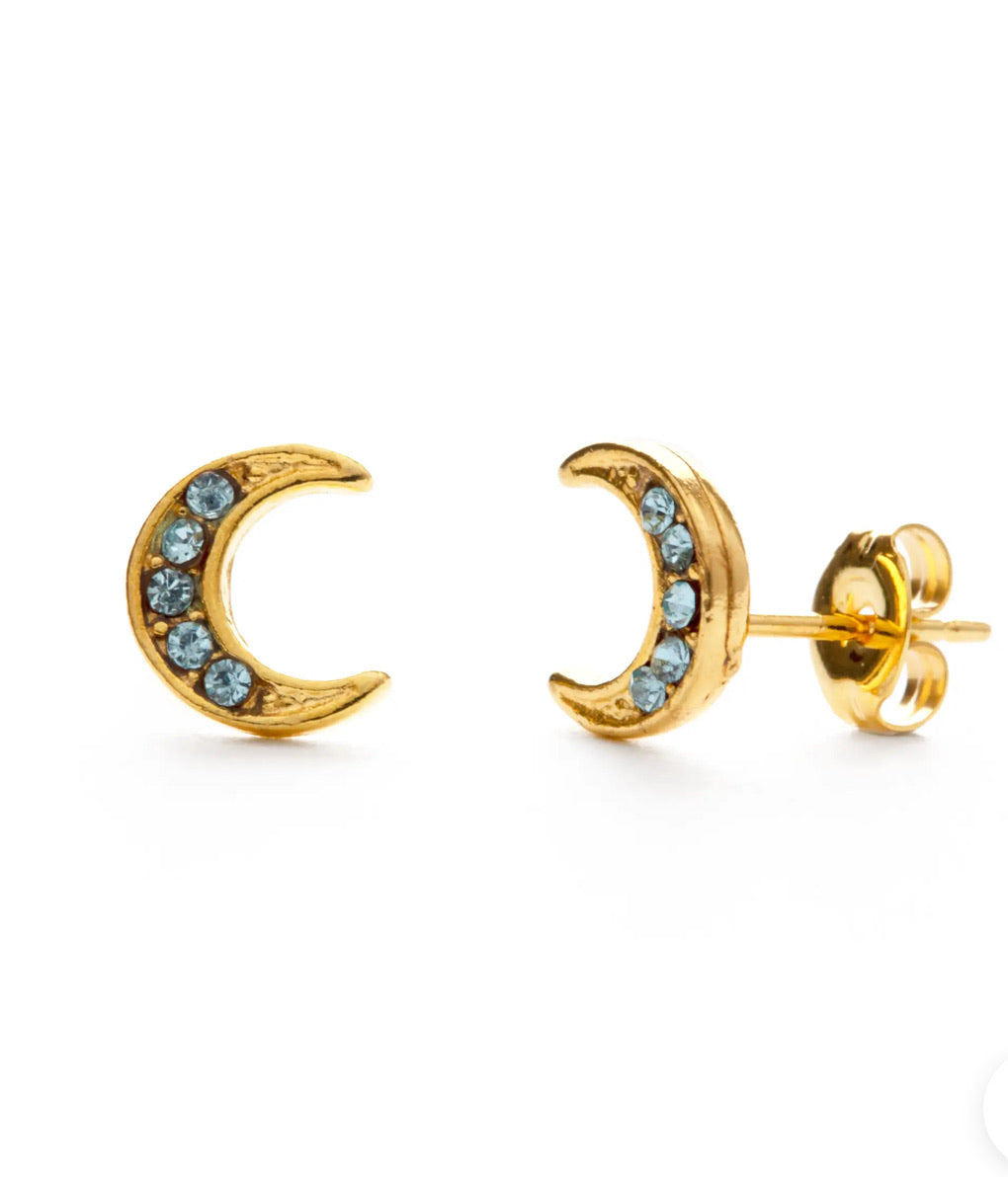 Blue Moon Studs