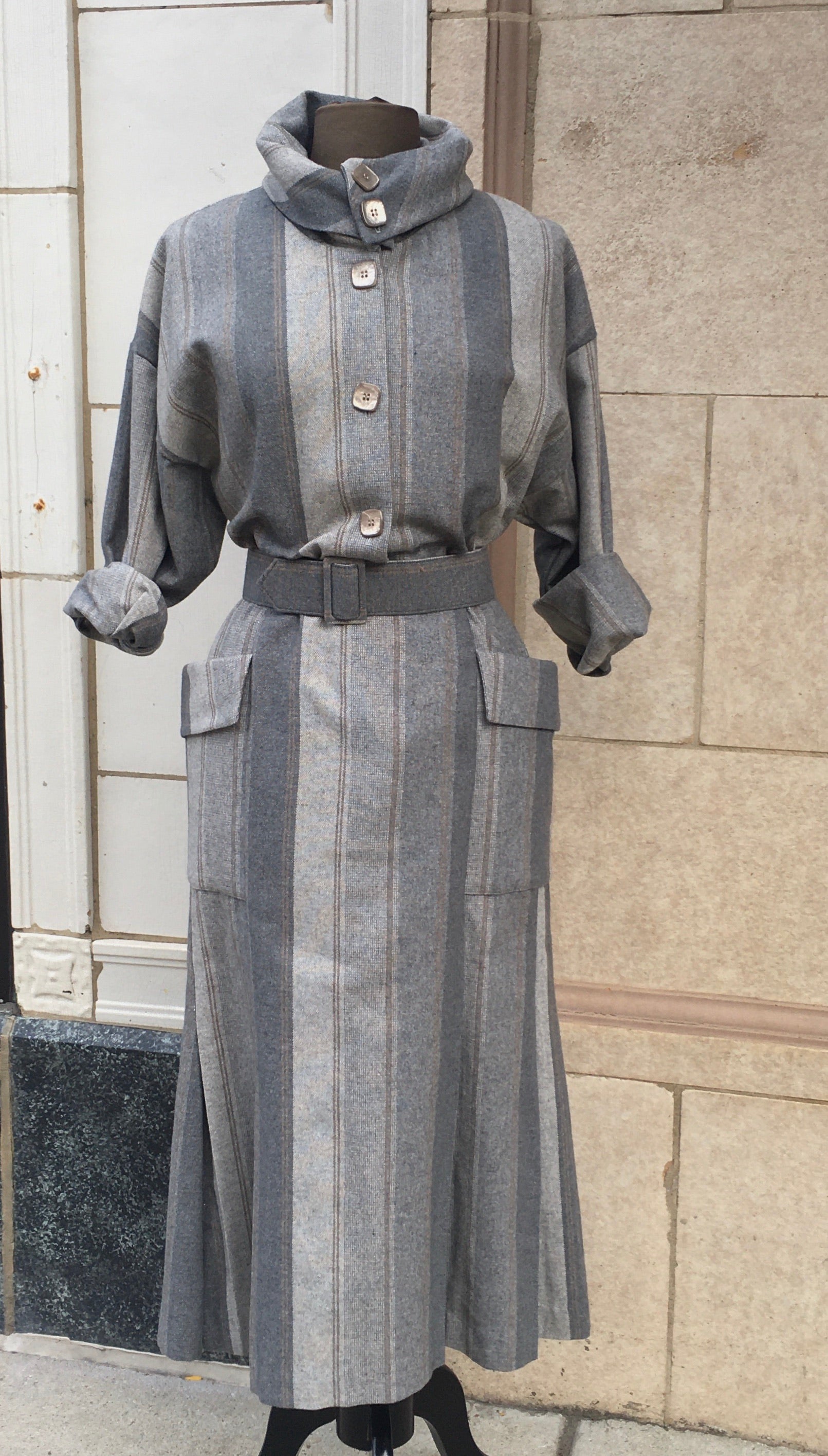 Vintage wool dress