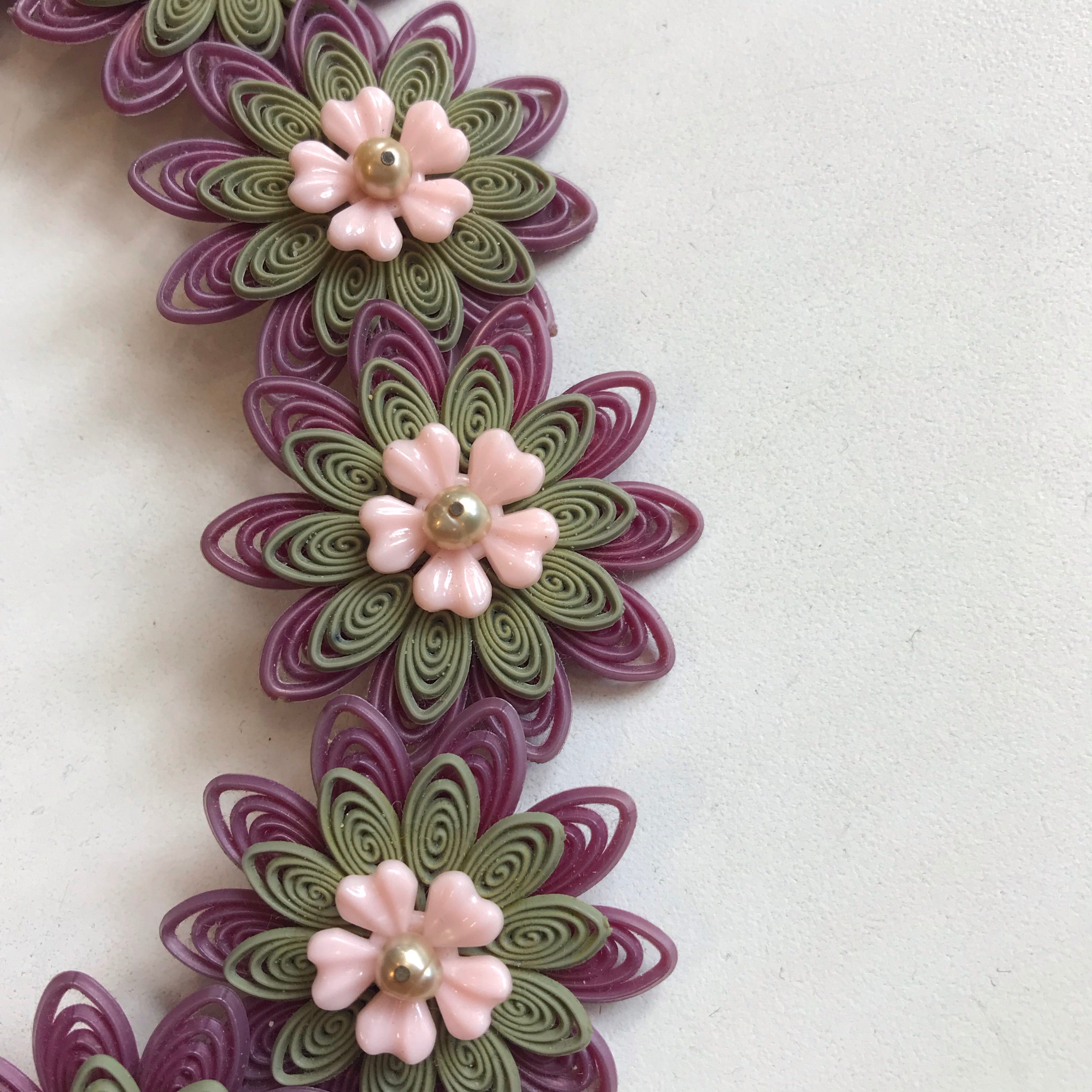 Vintage Flower design necklace