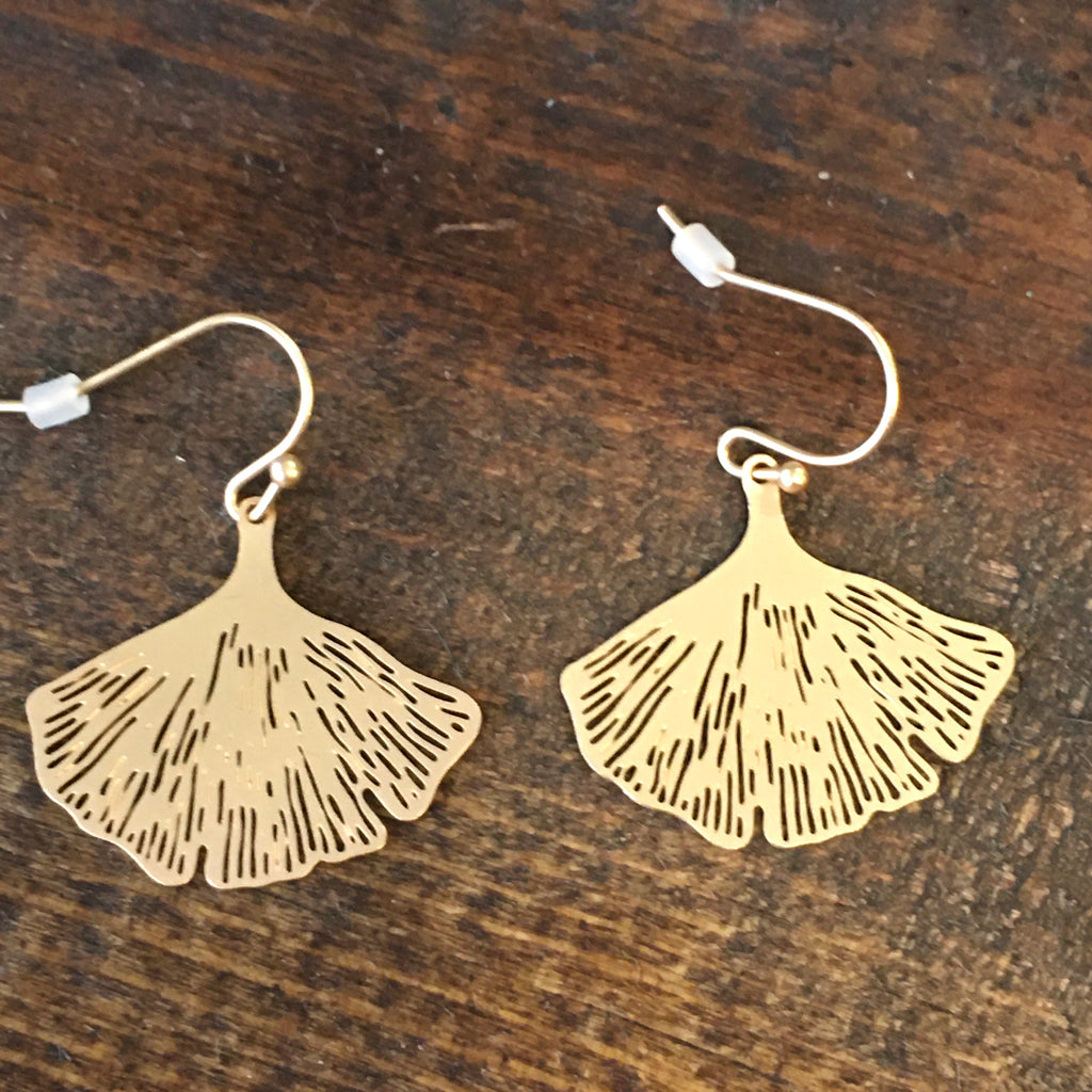 Ginkgo Earrings