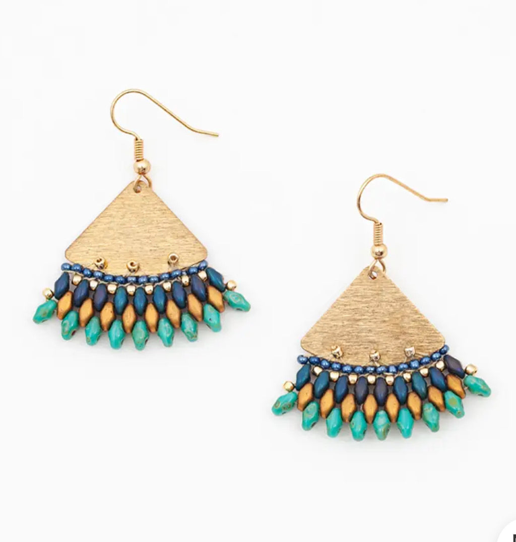 Duo Fan Earring