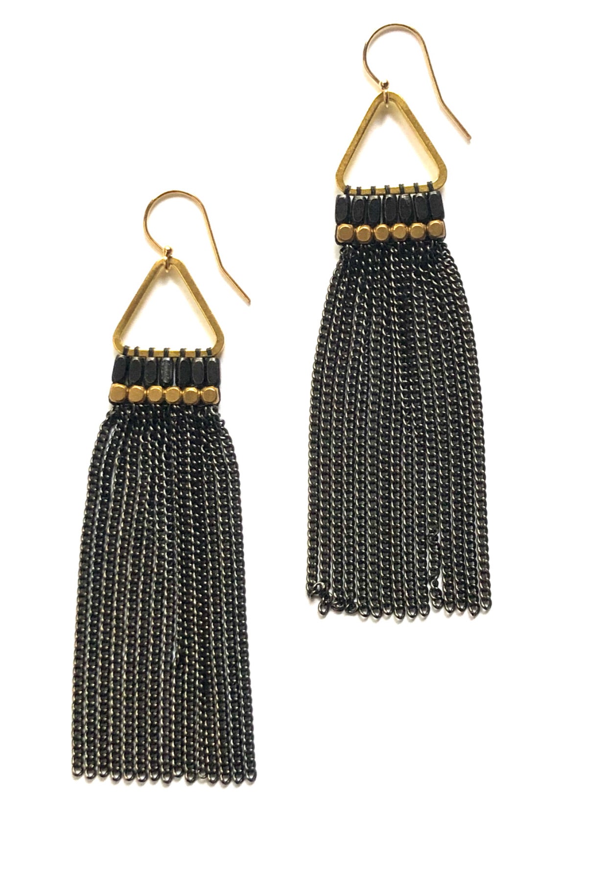 Chain Tassel Earrings